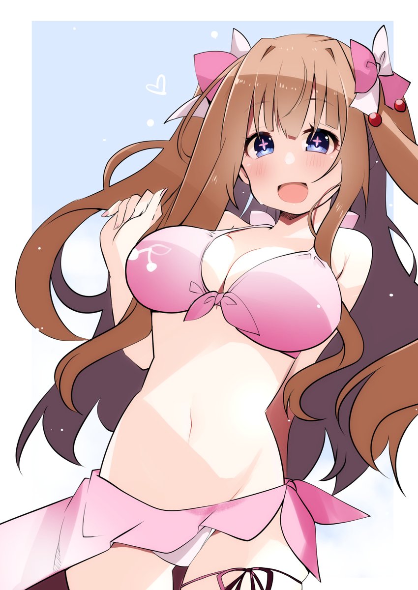 9月だけどどうしてもちえりちゃんの水着が描きたかったので #ちぇり絵 