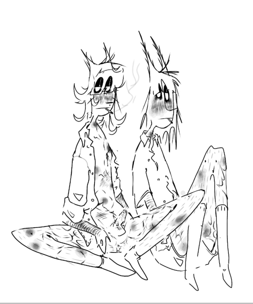 Потрахались и спят(чилят)
#art #Art #oc #OC #digitalart