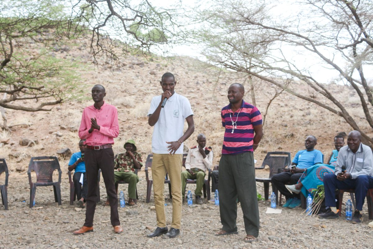 TurkanaCountyKE's tweet photo. Four villages in Lapur Ward, Turkana North Sub-county, celebrate their achievement as the County Government's Ministry of Health and Sanitation officially declares them as Open Defecation Free . https://t.co/7iwMo83frb