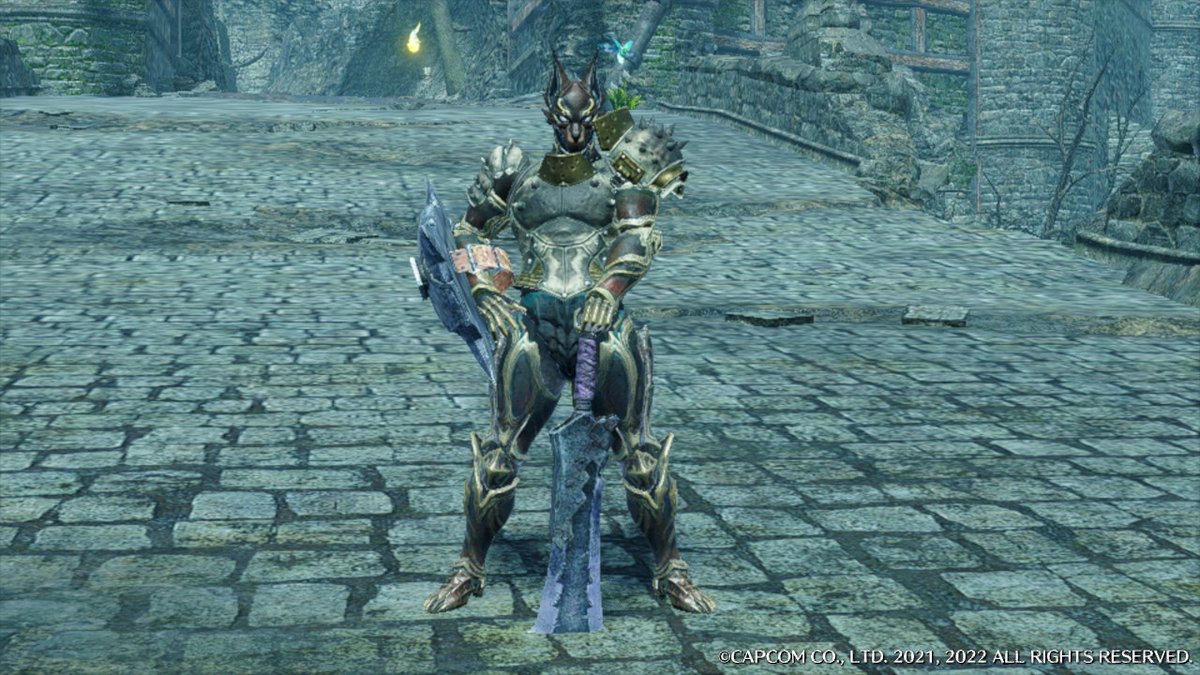 Takabasket2's tweet photo. 早々に2作品目失礼します(´・ω・｀
「ん？これはナイトなのか？いや…戦士かな…」と思いながら組んでみました。「獣剣士」です(；´_ゝ`)
#ナイトフェスティバル #モンハンサンブレイク  #重ね着 https://t.co/dwZnCWljDa