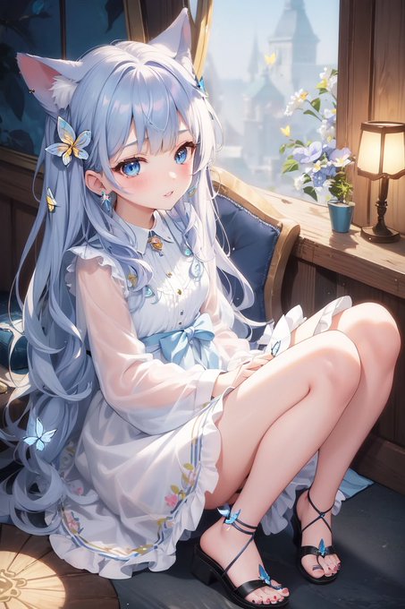 #AIねこみみ部 
#AIねこ部
 #AIイラスト 