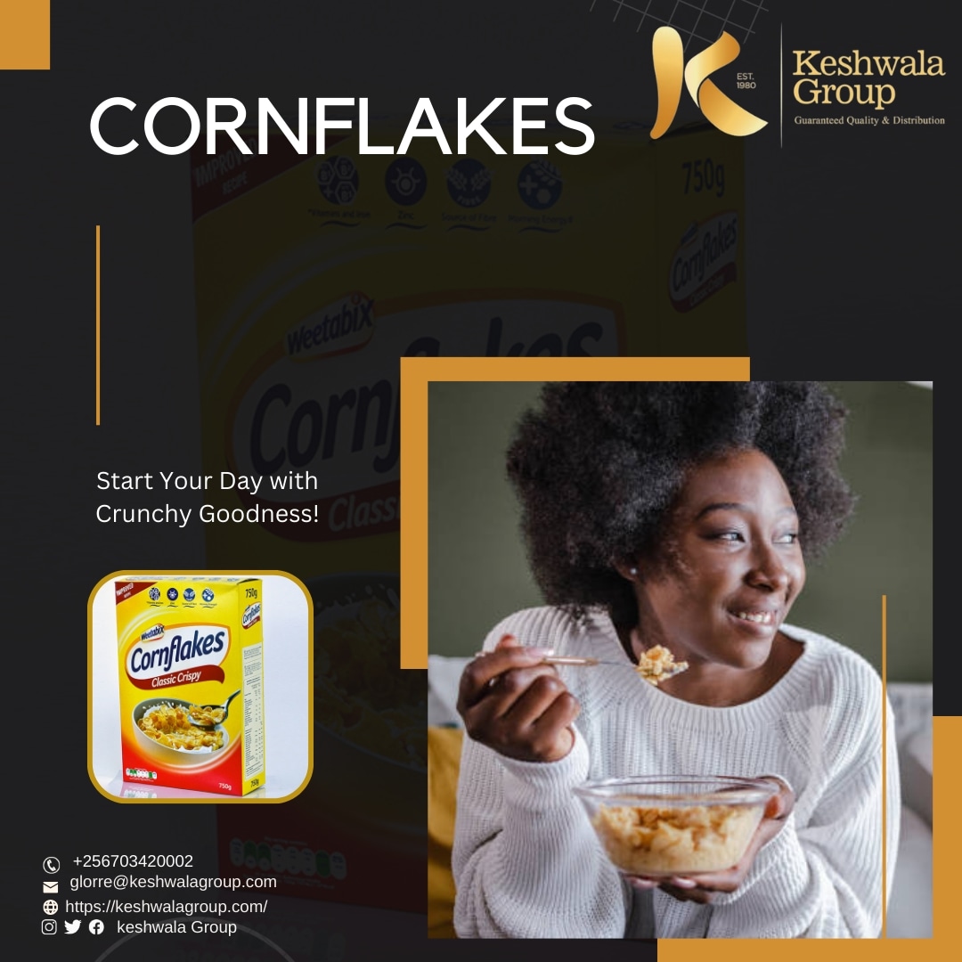 Keshwala_Group's tweet image. Eating cornflakes helps prevent constipation and other common digestive problems. Low in cholesterol- It is healthier than any other fatty food options. 
Available in supermarkets &amp;amp; retail shops 
#KeshwalaGroup #Breakfast #cornflakes #cereal