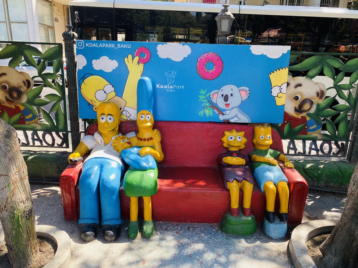 CoastersWide's tweet photo. Koala Park in central Baku is a cute little park aimed at the younger enthusiasts among us. The Big Apple coaster here has multicoloured supports and a colourful train. #RollerCoaster #AmusementPark #WWCOnTour #CredLife #Baku https://t.co/6s2i9jjSa3