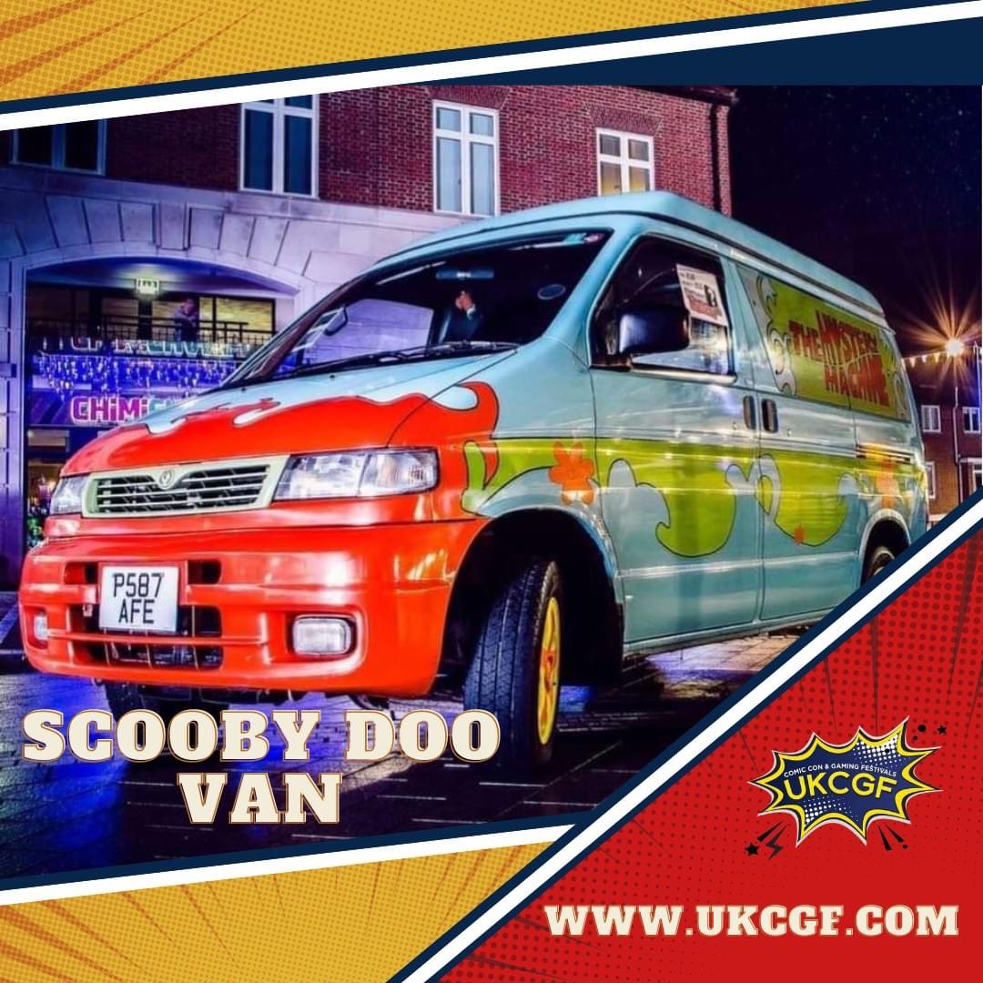 ukcgfevents's tweet photo. So with the NAEC being such a huge space we couldn't resist booking some more vehicles in !
Scooby Doo fans will love the van which will be inside at Warwick Comic Con and Gaming Festival Saturday 16th September.
#scoobydoo #filmcars #warwick #naecstoneleigh https://t.co/NMYyLAYheo