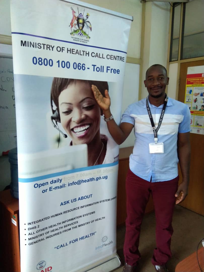 Do you need help?
Ask us about
•Integrated human resource information system
•All other health information systems
•General inquiries from the Ministry of Health
@MinofHealthUG call centre
 0800  100  066- Toll Free, operates 24/7
#MOHDelivers