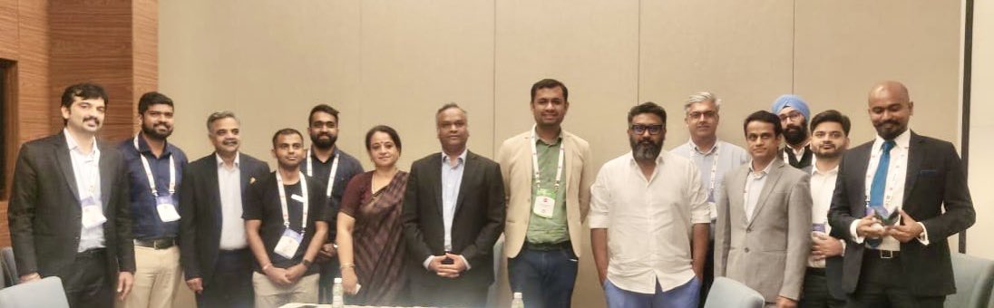 I had an excellent conversation with FinTech industry leaders.

The Department of IT/BT has established a Fintech Taskgroup with the goal of having Karnataka's Fintech firms service $500 billion of the total market size of $1 trillion by 2030.

Furthermore, they have shown a keen