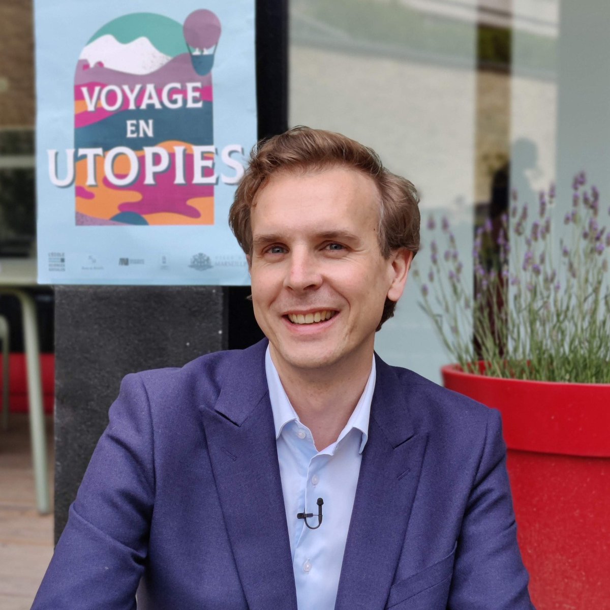 EHESS_fr's tweet photo. #AllezSavoir2023
🟣🏔️"L'utopie est un marqueur extrêmement important de la façon dont les catégories ouvrières, populaires, se définissent elles-mêmes".
(Ré)écoutez les mots d'Emmanuel Jousse @ScPoLyon dans son interview #VuPar en amont du festival #EHESS @marseille Allez Savoir. https://t.co/CdNQTeTkgG