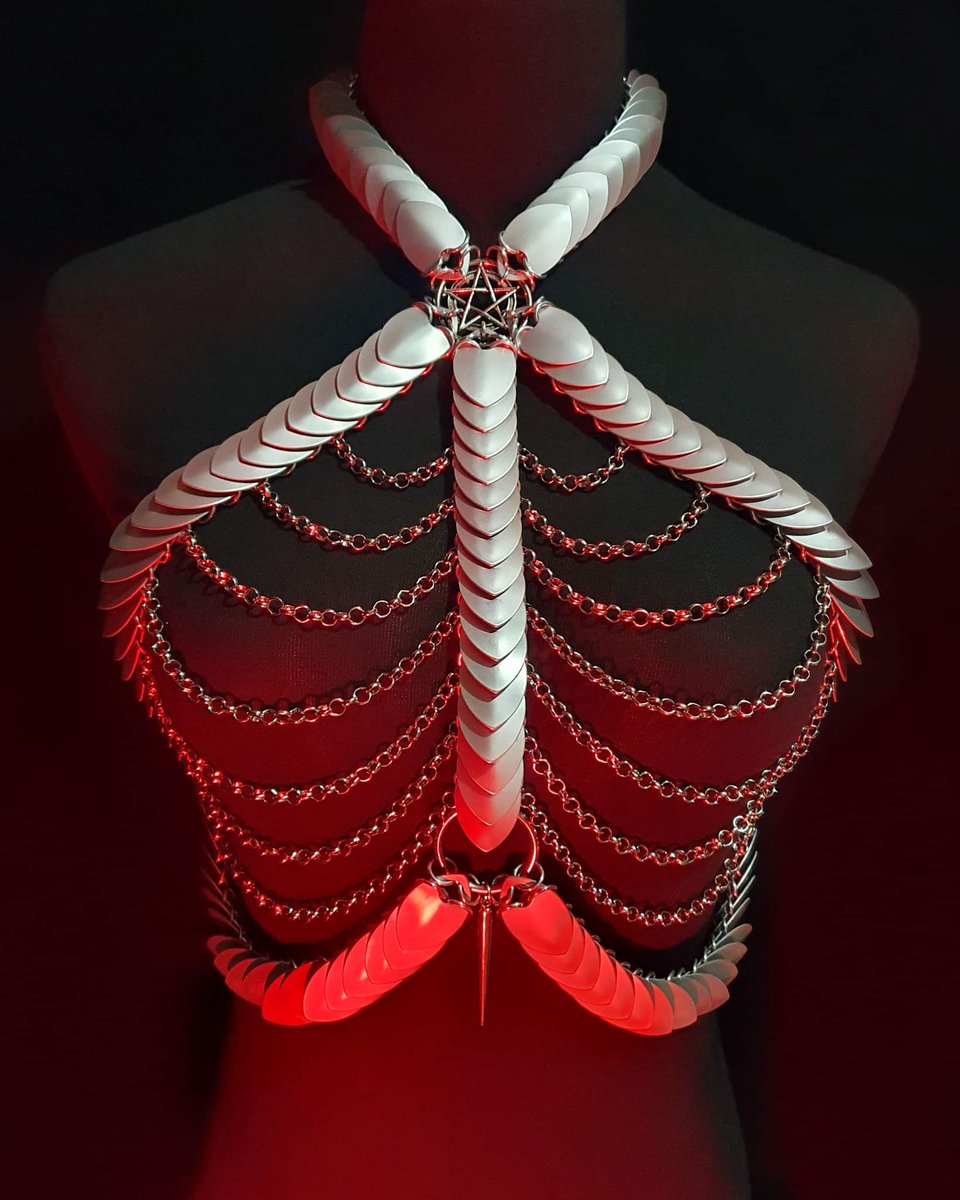 NEW HARNESS DESIGNS INCOMING ⛓

We are excited to finally share this stunning dragonscale harness we made in May ⚔

Keep an eye on our socials for new designs and in stock items!

Harnesses are available to custom order &amp; will be available to purchase at celticraft.com