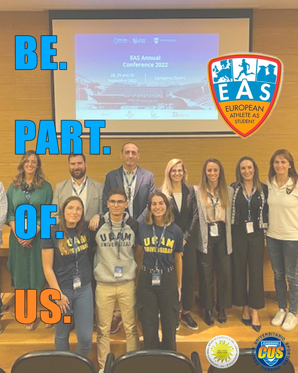 EASconference23's tweet photo. Stay connected to dual-career through EAS membership.

Download the programme and take part of the conference through the link in our bio.

#EAS2023 #RoadtoGaeta https://t.co/TvCCWu3Lyx