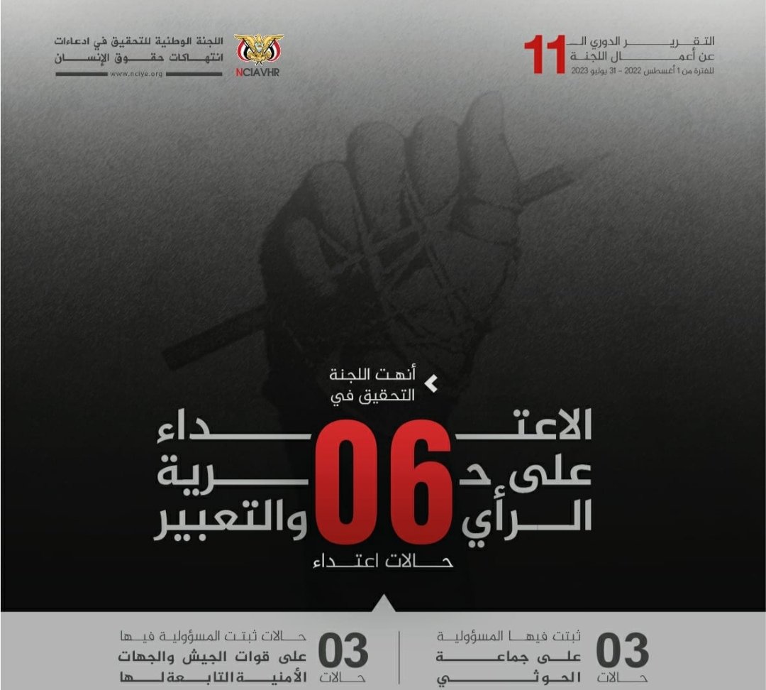 NadaAlkhadher's tweet photo. #التقرير11_للجنة_الوطنية_للتحقيق
#Report11OfNCIAVHR https://t.co/oNVmL51PTK