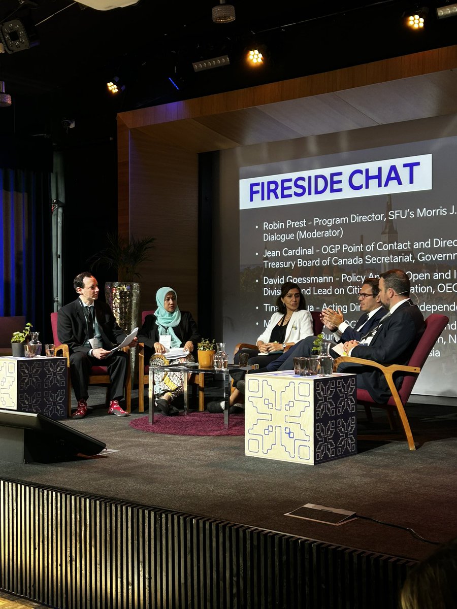 opengovpart's tweet photo. Tinantin Ninua from @OGP_IRM, @HoKatju, @delbperez, and others discuss #opengov strategies around the world - from Brazil and Argentina to Indonesia and Finland. https://t.co/v1ZhJHPayp