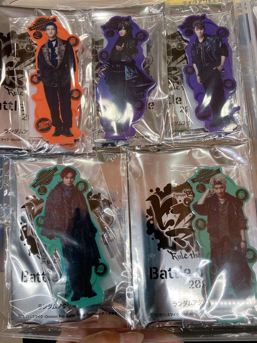 ayuna_ya's tweet photo. 【交換】舞台ヒプノシスマイク　ヒプステ　BoP ランダムアクスタ

譲）十四　獄　盧笙　狐久里　蛇穴

求）谷ケ崎

本日ソワレ前もしくは9日ソワレ前手渡し https://t.co/K0ylk3fj5h