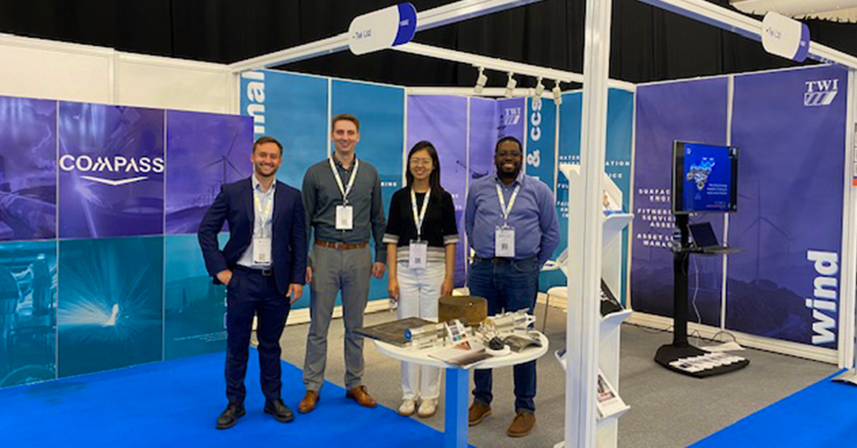 TWI_Ltd's tweet photo. Searching for groundbreaking solutions?
Join us at #OffshoreEurope2023 in #Aberdeen and discover how @TWI_Ltd's state-of-the-art #EHLA #Technology Centre and our involvement in the COMPASS Project can offer the solutions you seek.
📍 Stand 1S52
#OE2023 #OffshoreEngineering https://t.co/ufxXENku6v