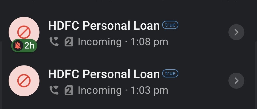 apurvmi's tweet photo. Continuous harassment from HDFC bank. Everyday I get multiple calls from HDFC for personal loan. Sheer mental harassment. 
@TRAI  please wake up and do something about such calls.
@HDFCBank_Cares https://t.co/iMTSG4dmA5