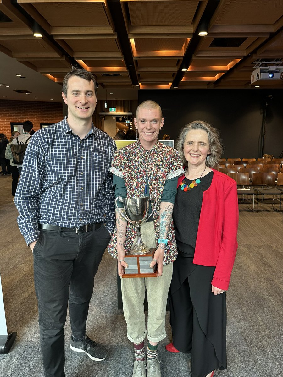 A/Prof Jen Martin @scidocmartin.bsky.social (@scidocmartin) on Twitter photo Beyond proud of my friend and former <a href="/UniMelbscicomm/">UniMelb SciComm</a> student <a href="/KadeHuckstep/">Kade Huckstep</a> who today won the Grand Final of the <a href="/UniMelb/">University of Melbourne</a> #3MT.
Kade, your brilliant, sensitive and thoughtful communication skills blow me away every time I hear your speak. Enormous congratulations 🙌 🙌 Beyond proud of my friend and former <a href="/UniMelbscicomm/">UniMelb SciComm</a> student <a href="/KadeHuckstep/">Kade Huckstep</a> who today won the Grand Final of the <a href="/UniMelb/">University of Melbourne</a> #3MT.
Kade, your brilliant, sensitive and thoughtful communication skills blow me away every time I hear your speak. Enormous congratulations 🙌 🙌