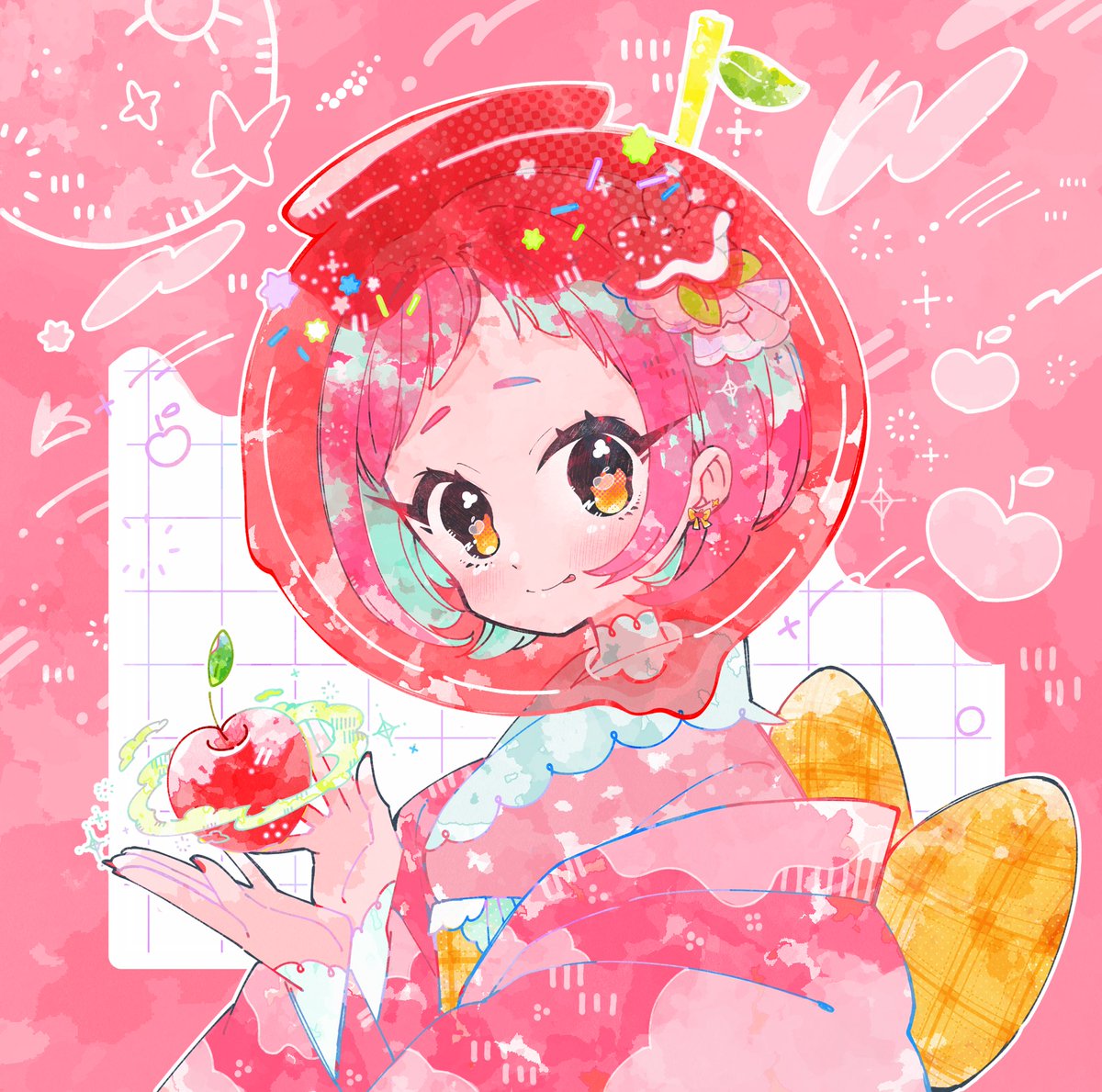 「キラキラキュート #私の作品知ってもらえたら幸せの極み 」|つくもきょー子のイラスト
