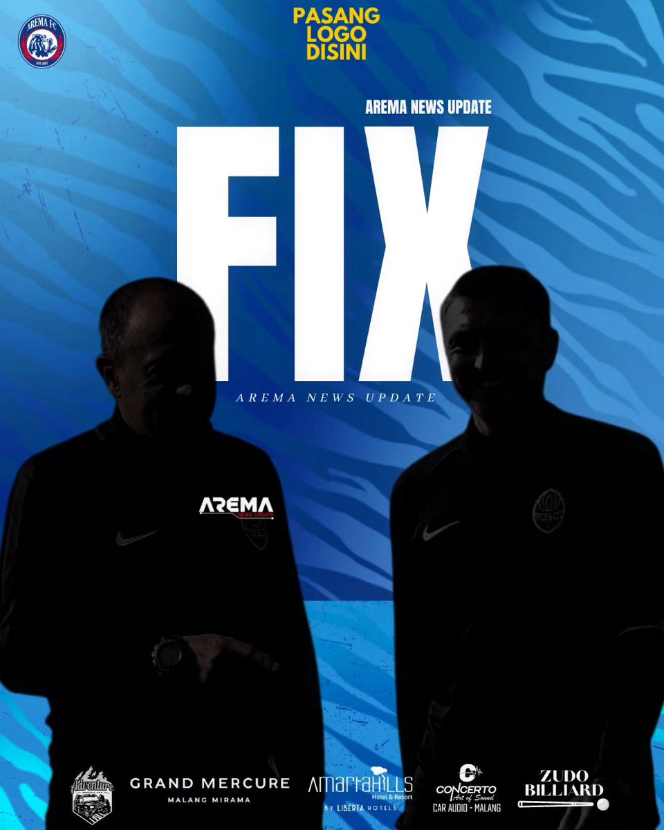 DUA ASISTEN COACH ASING 🔥

" Kemungkinan akan datang sebelum laga nanti "

. 
Pendapat umak rek ⁉️
📣PP - iklan kerjasama DM/Email

.
Facebook / Tiktok : Check Bio
.