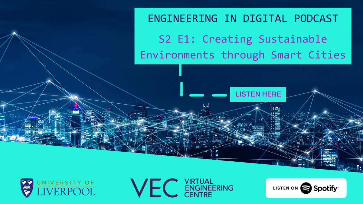 🎙 PODCAST 🎙 The first episode of our 2nd season is out! We speak with #IoT Specialist Thomas Kendall and Project #Engineer Matt Elt about #SmartCities... What is the latest status of this #sustainable initiative? tinyurl.com/msv4r3z7