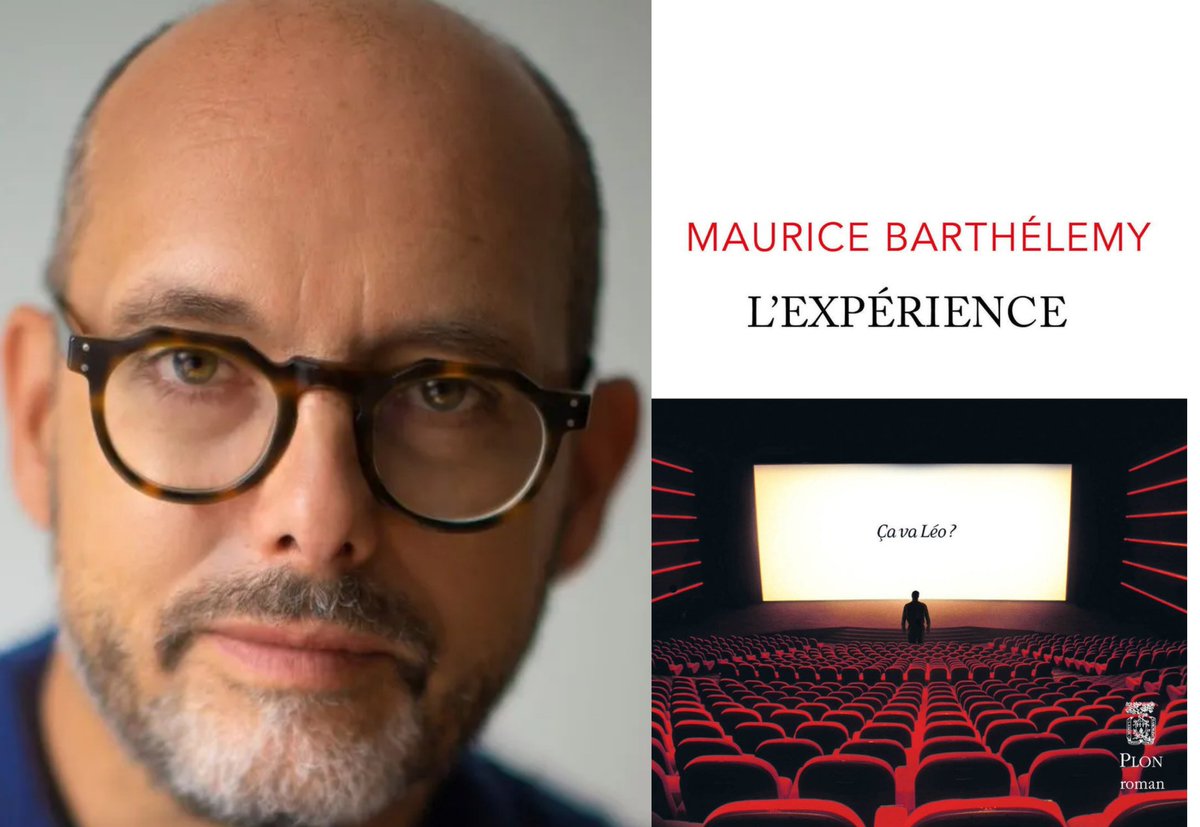 hcdahlem's tweet image. Pour son premier roman Maurice Barthélemy a choisi une touche de fantastique pour retracer l'expérience singulière vécue par Léo, son personnage, lors d’une séance de cinéma choisie au hasard. Elle va changer sa vie.
collectiondelivres.wordpress.com/2023/09/07/lex…
#lexperience #MauriceBarthelemy #plon