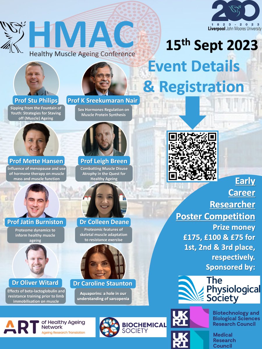 Jatin Burniston (@exercproteomics) on Twitter photo Today is the last day to register for our conference on Healthy Muscle Ageing🚨🚨🚨
<a href="/LJMUSportSci/">LJMU Sport Science</a> <a href="/ARThealthyaging/">ART of Healthy Ageing Network</a> <a href="/ThePhySoc/">The Physiological Society</a> <a href="/BiochemSoc/">Biochemical Society</a> <a href="/BSRAgeing/">British Society for Research on Ageing</a> <a href="/mackinprof/">Stuart Phillips (he/him)</a> @LeighBreen <a href="/csbd7/">Colleen Deane</a> <a href="/OllyWitard/">Oliver Witard</a> … Today is the last day to register for our conference on Healthy Muscle Ageing🚨🚨🚨
<a href="/LJMUSportSci/">LJMU Sport Science</a> <a href="/ARThealthyaging/">ART of Healthy Ageing Network</a> <a href="/ThePhySoc/">The Physiological Society</a> <a href="/BiochemSoc/">Biochemical Society</a> <a href="/BSRAgeing/">British Society for Research on Ageing</a> <a href="/mackinprof/">Stuart Phillips (he/him)</a> @LeighBreen <a href="/csbd7/">Colleen Deane</a> <a href="/OllyWitard/">Oliver Witard</a> …