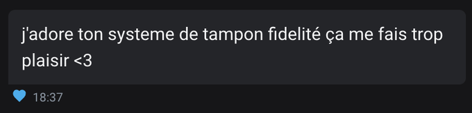 Sur mon profil OF VIP j'ai mis en place un syst&egrave;me de fid&eacute;lit&eacute; qui a l'air de vous plaire 😇 https://t