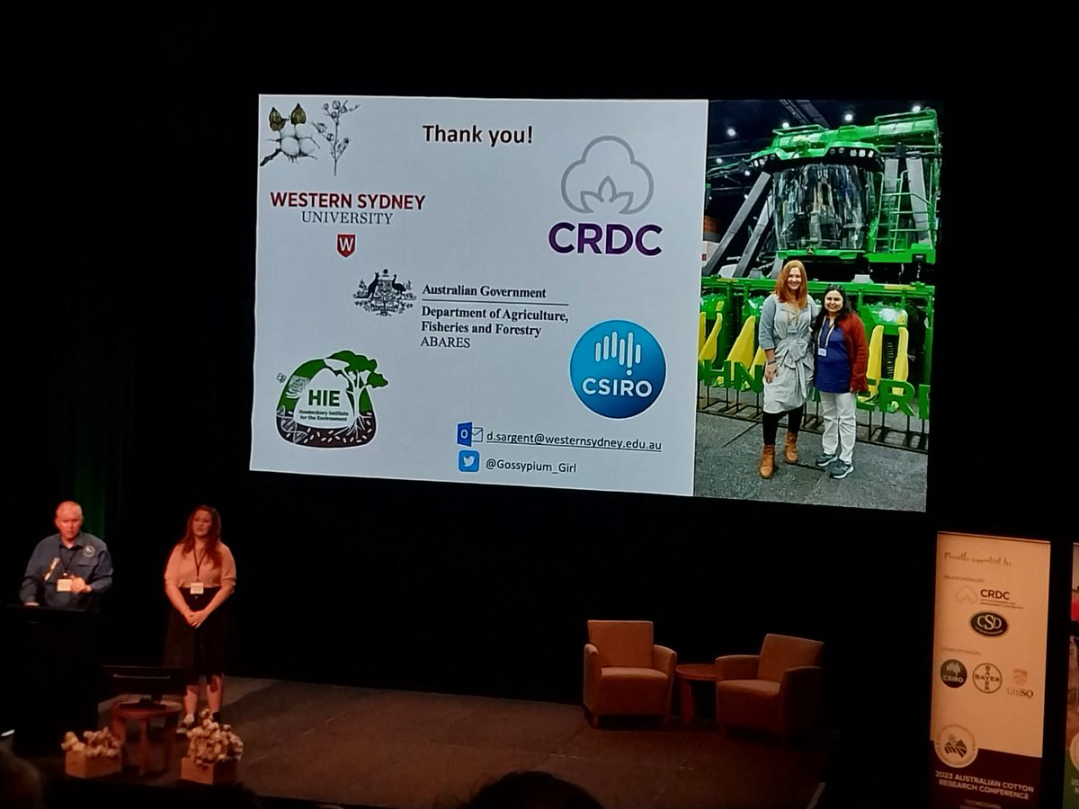 Thanks <a href="/AusCottonSci/">Australian Cotton Science</a> for allowing me to come &amp; share some of my #research on enhancing #photosynthesis for #abioticstress 🌡 tolerance 🌺 from my #ABARES Science &amp; Innovation Award <a href="/ABARES/">ABARES</a> <a href="/CottonResearch/">CRDC</a> <a href="/westsyduhie/">Western Sydney U - HIE</a> <a href="/CSIRO/">CSIRO</a>
