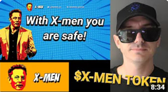 📹  YouTube review of our token $XMEN! 📹 

Watch the review, send it to your friends and acquaintances!

📺 Watch here: youtube.com/watch?v=38D7bS…