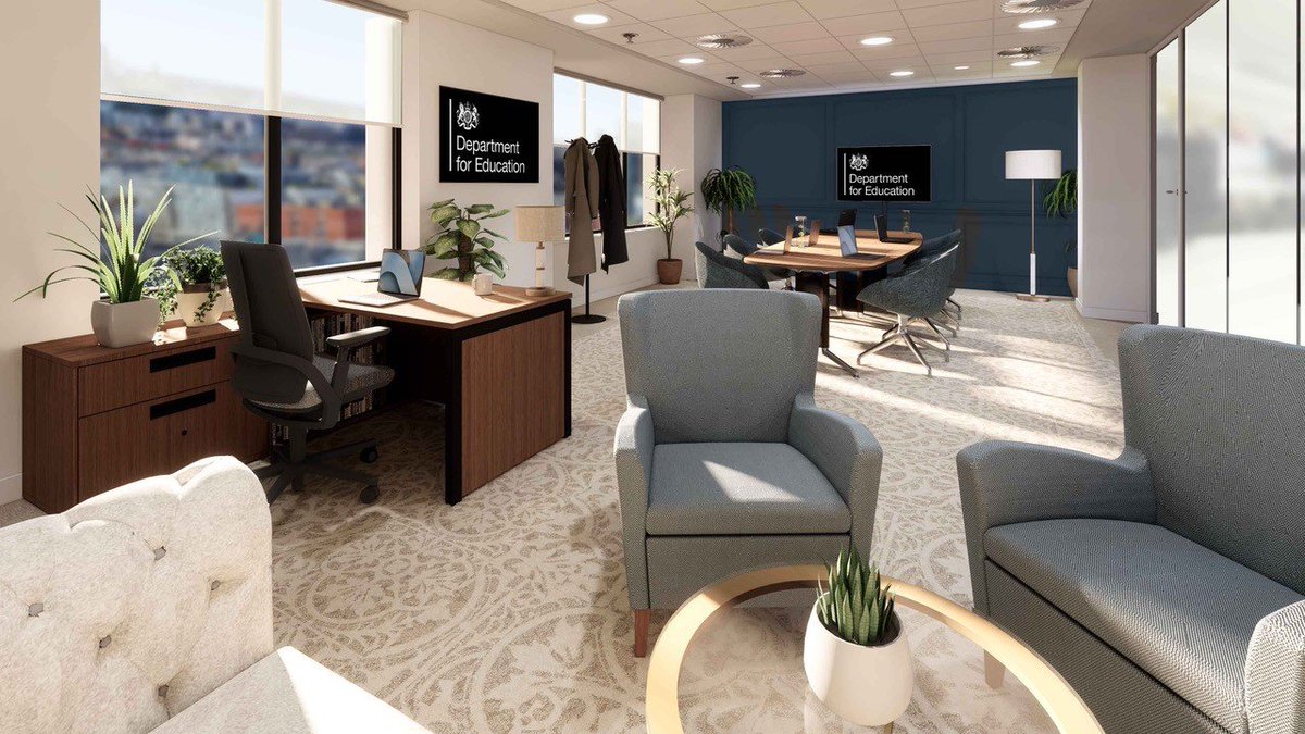 ToryWipeout's tweet photo. Explain to me how this office refurbishment cost £34m @GillianKeegan? https://t.co/TpbgWeNaK9