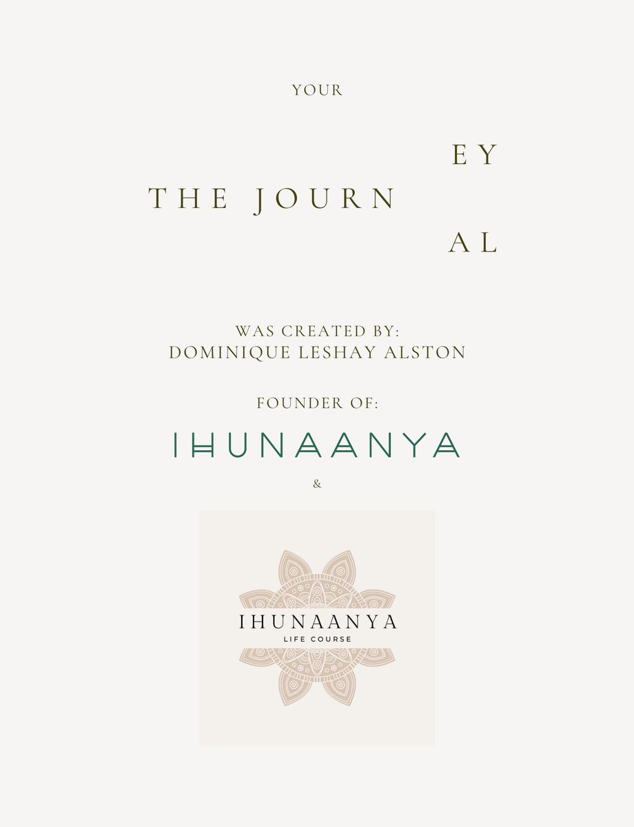 TheDomAlston's tweet photo. Introducing "The JournEY JournAL" 📔✨

As a life and mindfulness coach with Ihunaanya, I poured my heart and expertise into this journal. 💚

🌱💫 Hardcover available NOW on https://t.co/pCQOoDu9j7 🗝️ https://t.co/onMqJMESD7 https://t.co/ttM4qcuSOA