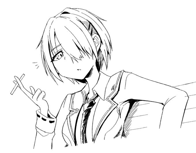 思い立って月歌の髪練習した副産物です 