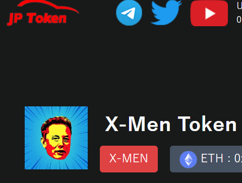 🚀 Keep an eye on the $XMEN price on JPToken! 🚀

Another price tracking site! See for yourself: jptoken.info/detail.php?id=…