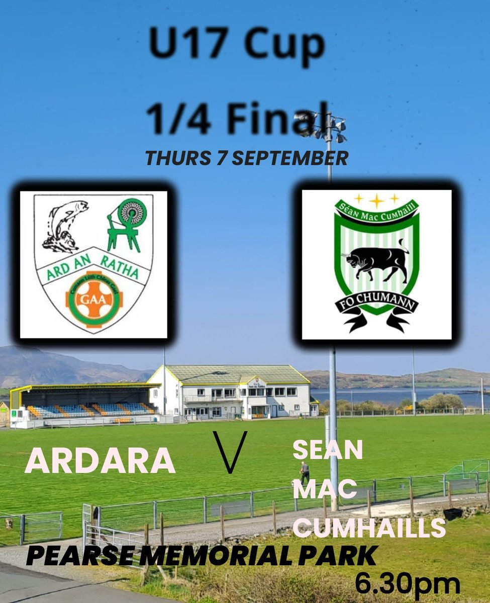 CJ_Lesnar's tweet photo. Get down and support the lads if you can! @ArdaraGAA https://t.co/5kxFgksdeB