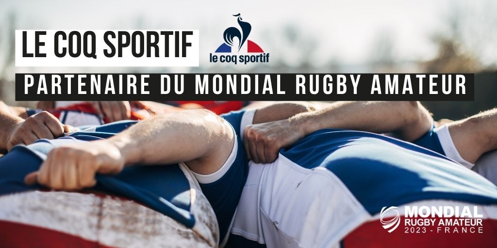 Afemora2023's tweet photo. Cocorico ! 🇫🇷

 Le Mondial est fier de compter Le Coq Sportif, marque emblématique incarnant l'héritage du sport et du style français parmi ses partenaires ! Son engagement envers l'excellence et l'authenticité résonne parfaitement avec nos valeurs 🏉

#mondialrugbyamateur https://t.co/ytxgpAt5XC