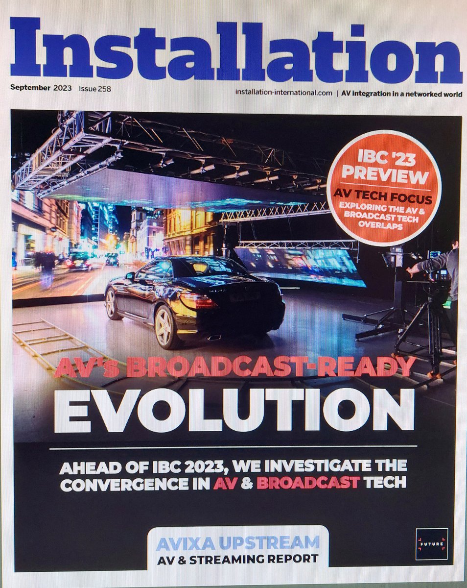 drivingplatesuk's tweet image. @drivingplatesuk is proud to supply Anna Valley @WeAreAnnaValley with 360 degree background driving plates as used on their Virtual Production LED Volume seen on the front cover of Installation Magazine @Install8ion #virtualproduction #ledvolume #vp #virtualstudio #unrealengine