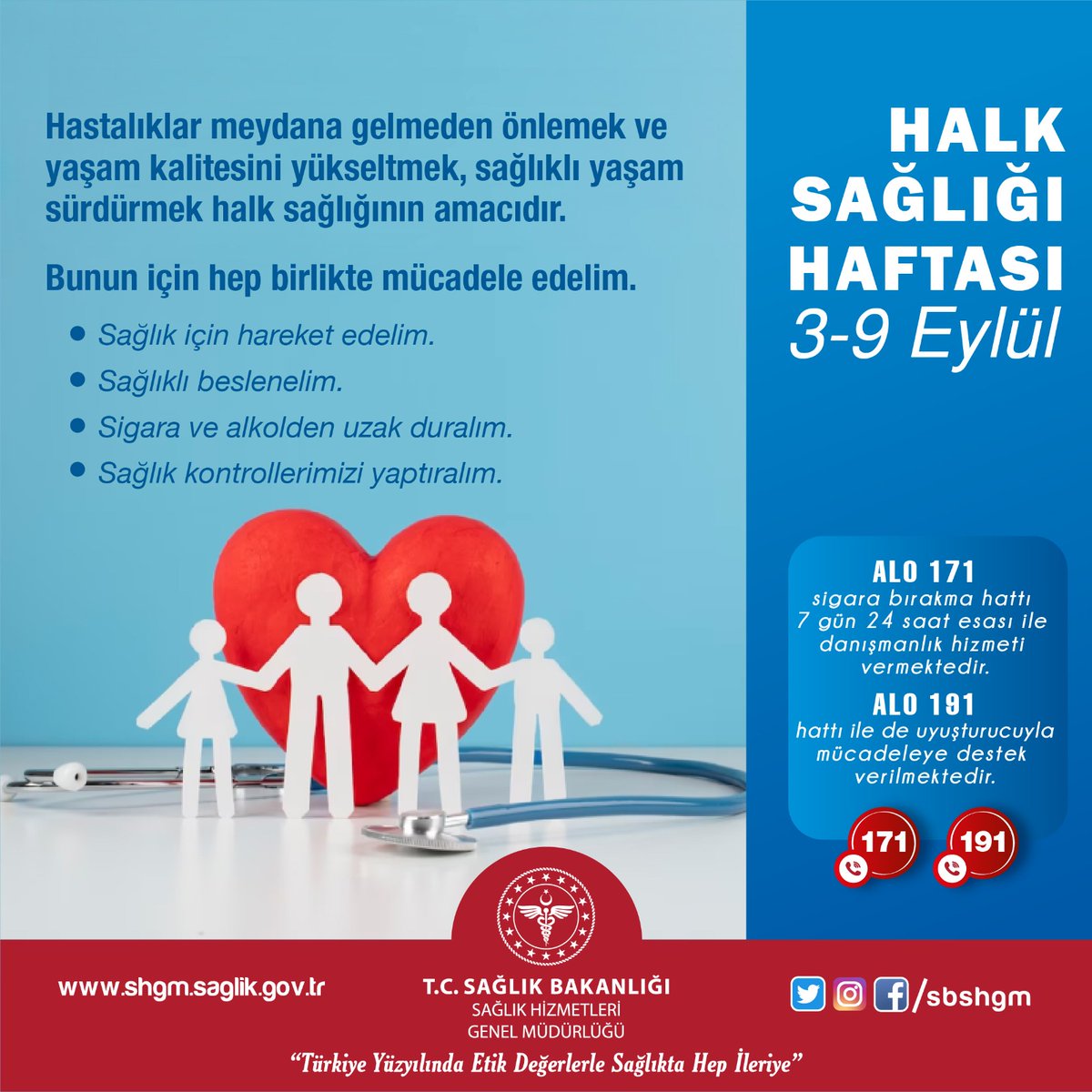 sbshgm's tweet photo. #HalkSağlığıHaftası
#SağlıklaYaşayanTürkiye
#SağlıklıBeslen
#EgzersizYap
#SağlıklıKilodaKal
#BağımlılığaDeğilHayataSarıl https://t.co/gcnzTzTuo8