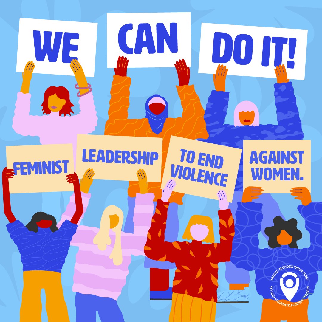 UNTrustFundEVAW's tweet photo. WOMEN AND GIRLS DESERVE TO LIVE FREE FROM VIOLENCE. PERIOD. https://t.co/FetI2AmkPx