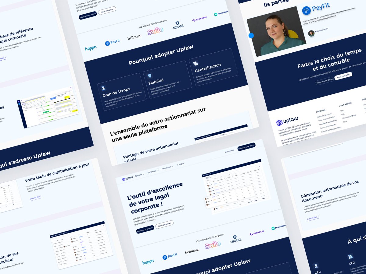 NathanSimula's tweet image. Fresh new shot on #dribbble ! 

Hâte d&apos;avoir vos retours ! 🙏

Lien ici : dribbble.com/shots/22490879…

#WebDesign #designshot