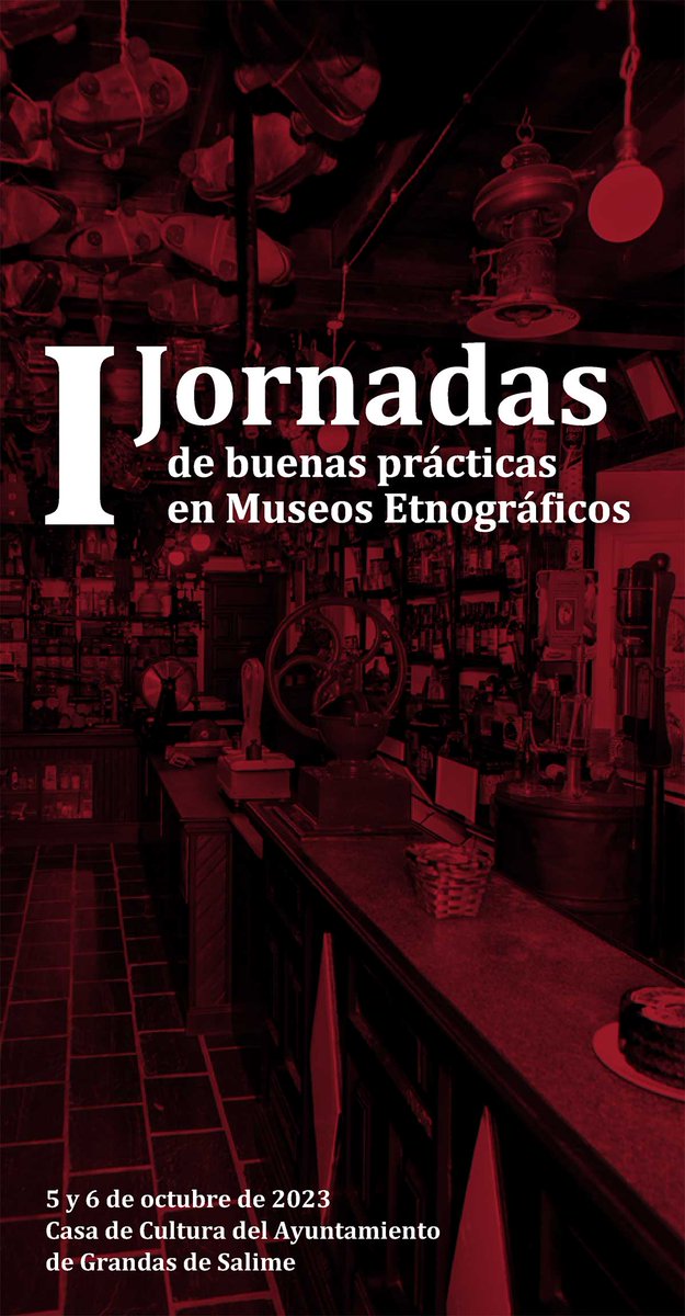 📢  El 5 e 6 d’outubre, “I Jornadas de buenas prácticas en Museos Etnográficos” en Grandas de Salime dirixidas a profesionales vinculaos col patrimonio etnográfico. ¡Abertas as inscripcióis! As actividades son de baldre.

👉 bit.ly/IJorBBPP

<a href="/uniovi_info/">Universidad Oviedo</a> <a href="/GobAsturias/">Principado de Asturias</a>