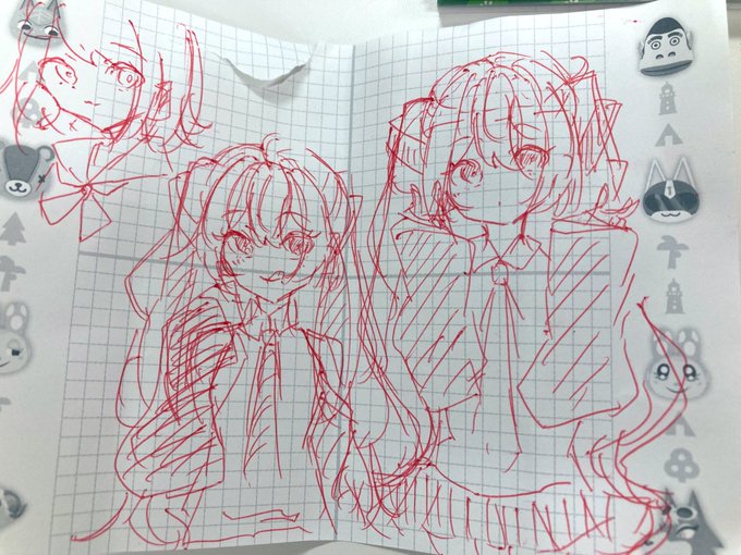 暇すぎてかいてたやつ 