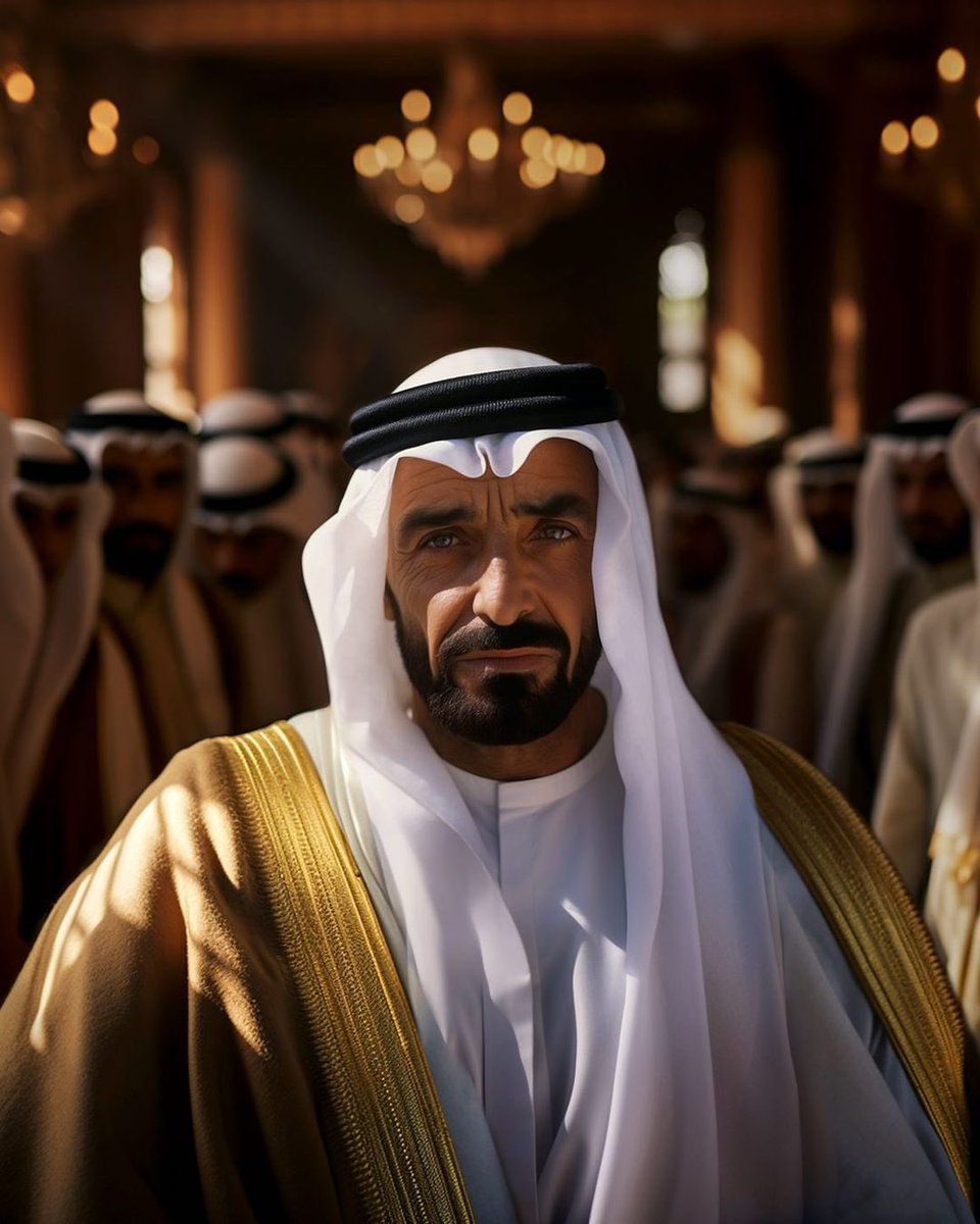 طيب الذكر ♥️🇦🇪
( صورة باستخدام الذكاء الاصطناعي )