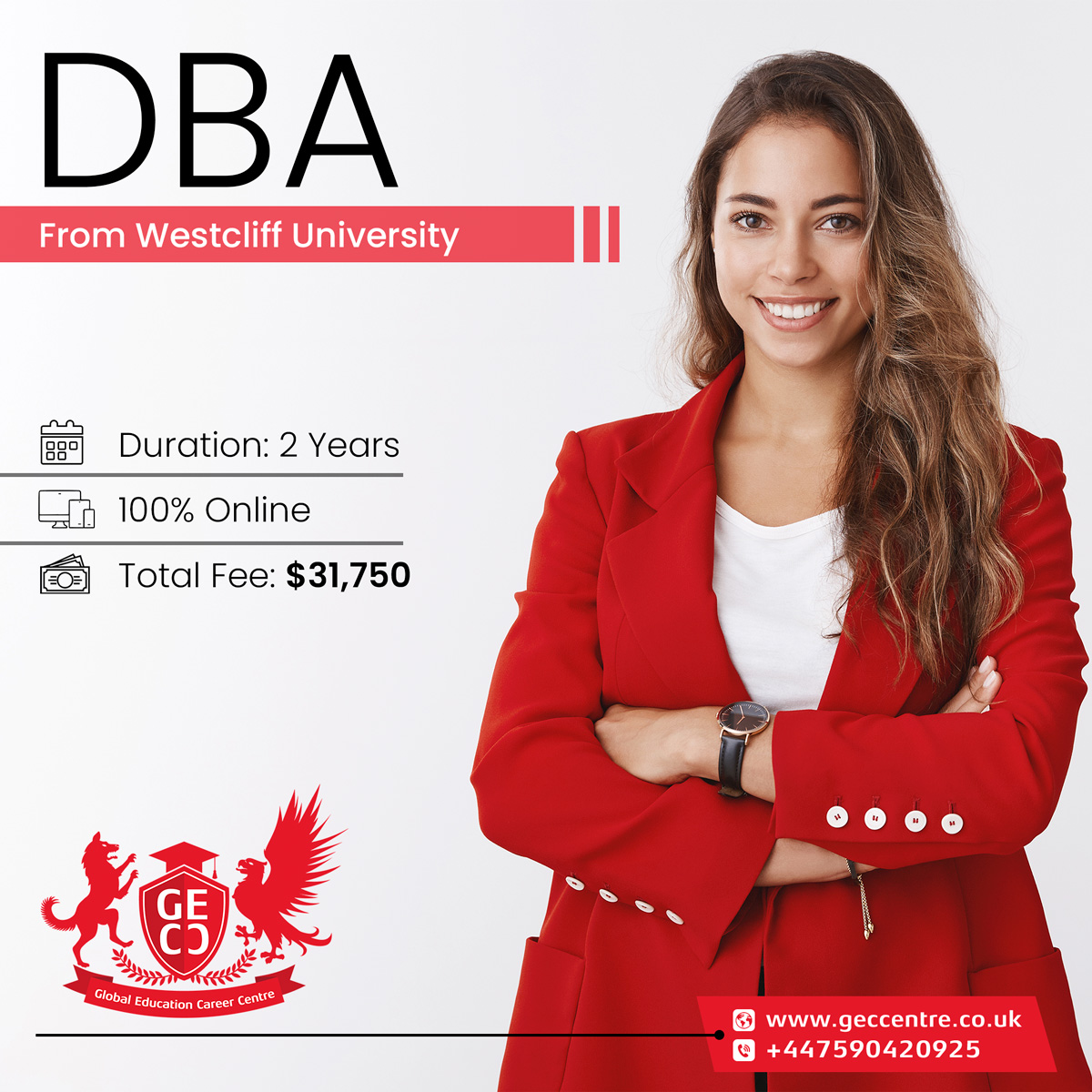 geccentre's tweet photo. DBA from Westcliff University

Duration: 2 Years
100% Online
Total Fee: $31,750

Contact Us:
📩 info@geccentre.co.uk
🔗 https://t.co/pYmJ6iz0T4

#onlineeducation #onlinecertification #onlinecertificate #geccentre #onlinedegree #MBA #degree #WestcliffUniversity #onlinedba #DBA https://t.co/ISp66kyEW9