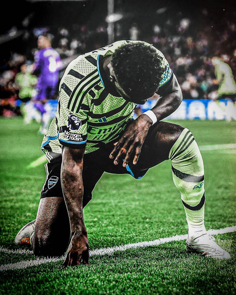 alexAFC__'s tweet photo. In the space of 8 Days @BukayoSaka87 has been awarded at three times. 👏
August 29, 2023
PFA YOUNG PLAYER OF THE YEAR
September 05, 2023
ENGLAND PLAYER OF THE YEAR
September 06, 2023
BALLON D’OR NOMINATION
Congratulations 💫Boy
World-class #BS #GodsChild #LittleChilli https://t.co/usy51jCR9I