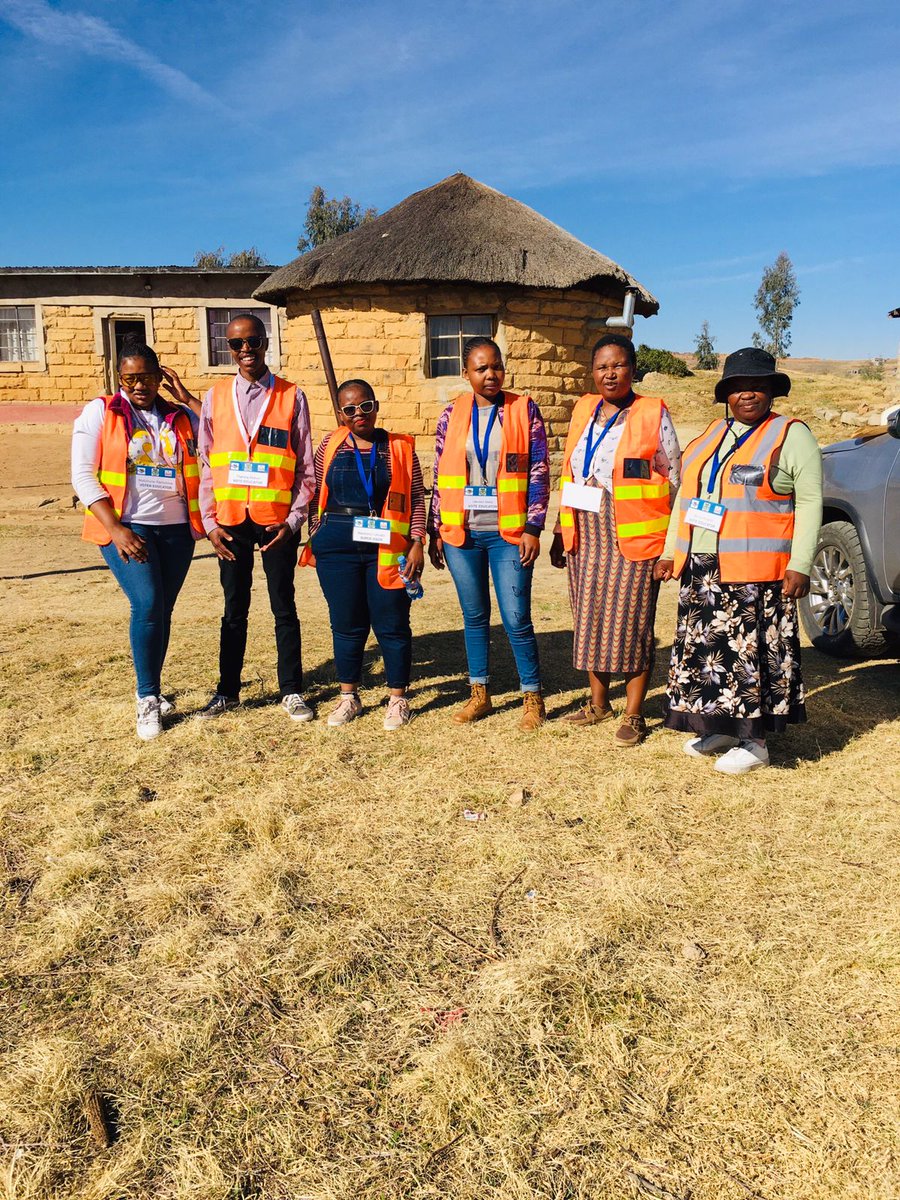 fidalesotho's tweet photo. Lesotho Local government Elections 2023. Your Vote, Your Voice: Advancing Service Delivery. FIDA and YCS Voter Educators working at Butha-Buthe district. It would have not been possible without the support from IEC Lesotho. https://t.co/K6ZSE5EN8w