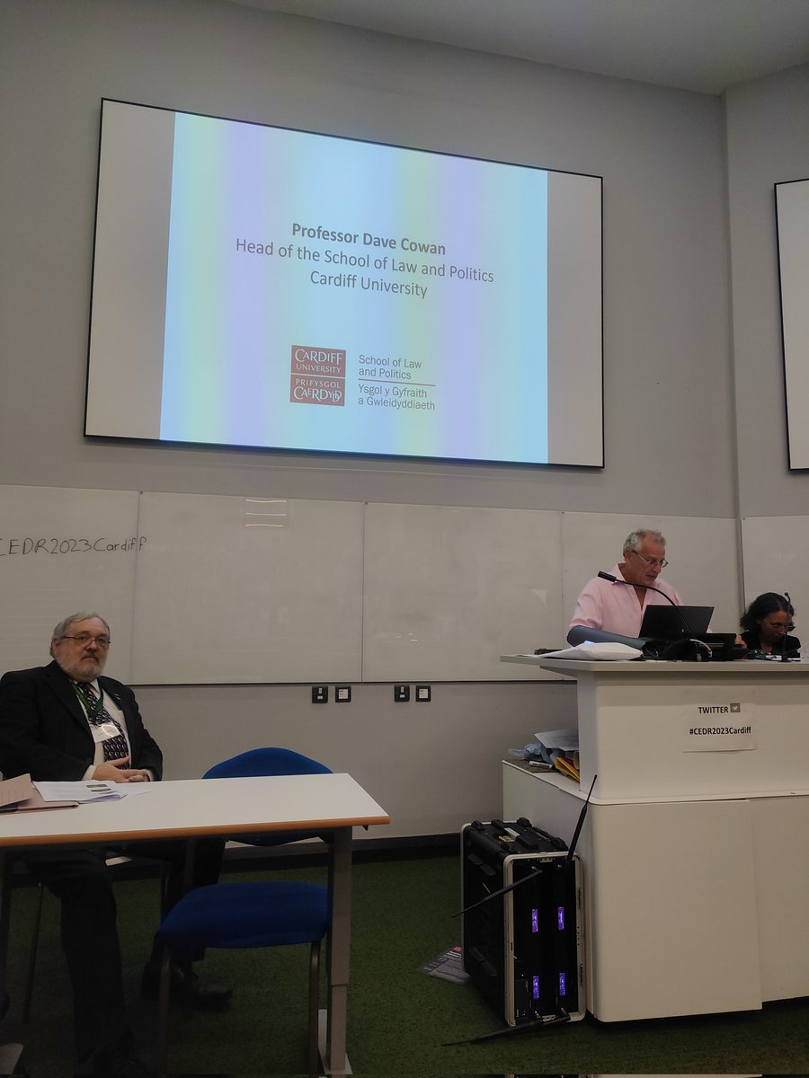 Opening Prof. Cowan <a href="/cardiffuni/">Cardiff University</a> <a href="/CardiffLaw/">Cardiff Law</a> for the history of Wales and farming! 
#CEDR2023cardiff