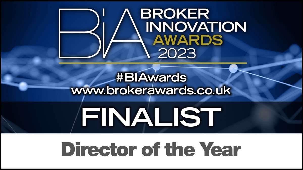 Today's the day! 

Chris Kenning, Group CEO, has been shortlisted for Director of the Year at the Broker Innovation Awards 2023. We're looking forward to a night on the town and celebrating the future of insurance.