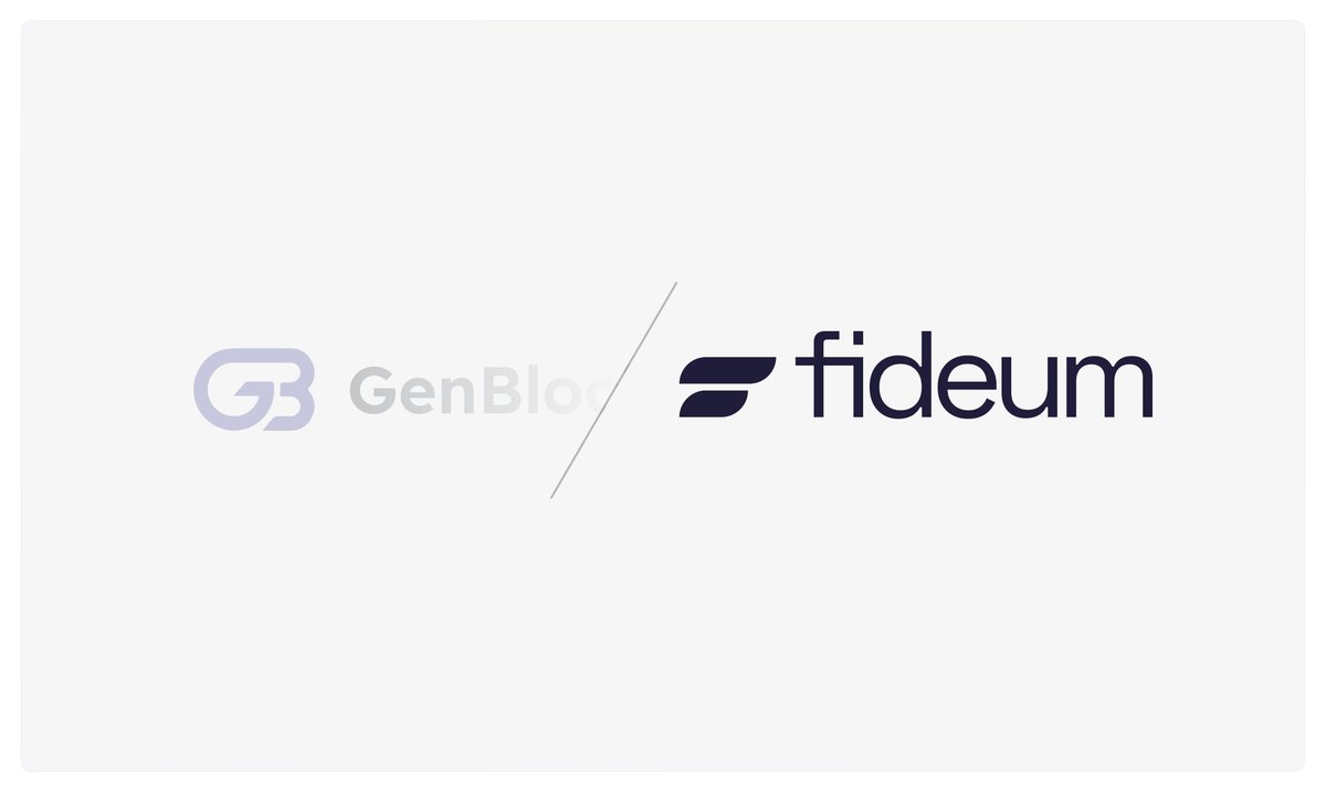 FideumFinance's tweet photo. 🌐 Big news from the GenBlock team! As we embrace a new era, we're transitioning to Fideum in Q4 2023. An evolution in name, but our core mission remains stronger than ever. 🛡️#GenBlock #fideum https://t.co/Op2cKjWIg1