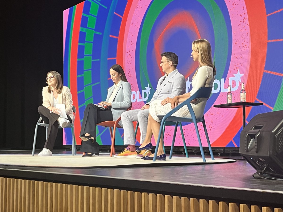 DLD Conference (@dldconference) on Twitter photo .@Probejsek of <a href="/MastercardDE/">MastercardDE</a>: "The first thing that we did when ChatGPT became a thing, we put together a guideline for what we want to do and what we don't want to do with it. That's extremely important since our business is dependent on trust." #DLDAISummit .@Probejsek of <a href="/MastercardDE/">MastercardDE</a>: "The first thing that we did when ChatGPT became a thing, we put together a guideline for what we want to do and what we don't want to do with it. That's extremely important since our business is dependent on trust." #DLDAISummit