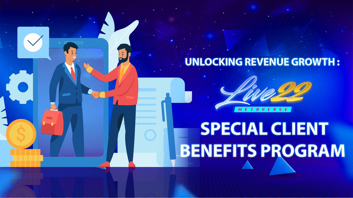 ✍️Unlock revenue growth with Live22's exclusive client benefits program. Discover the future of success through collaboration. 🚀💰

Read More: bit.ly/45FMcQZ

#live22 #revenuegrowth #apiintegrations #whitelable #igamingprovider #igamingindustry