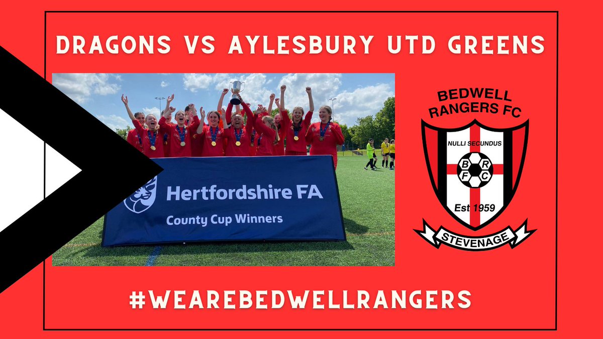 📅 9 September 2023

The new season is back already, and Dragons open up with a Herts FA vs Bucks FA County Cup winners contest as they face <a href="/AylesburyUtdWFC/">Aylesbury United Women FC</a> in the first week of the <a href="/HGFPL18/">HGFPL</a> season.