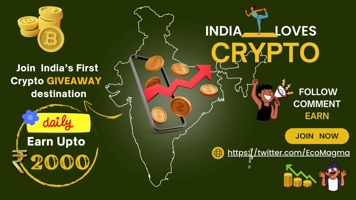 EcoMagma's tweet photo. @Btcexpertindia India Chapter Begins now..join the ride @EcoMagma https://t.co/0u6htj0jhR